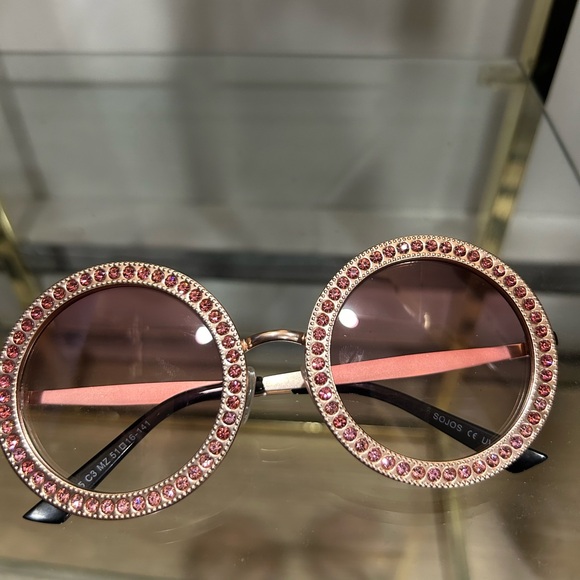 Sojos glam sunglasses - pink - Picture 2 of 3
